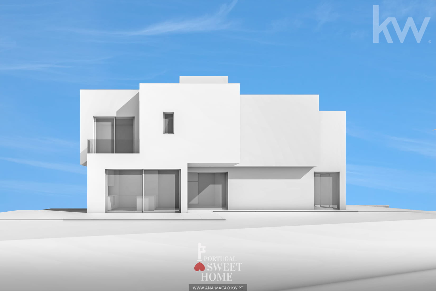 Exterior view of the house (Project)