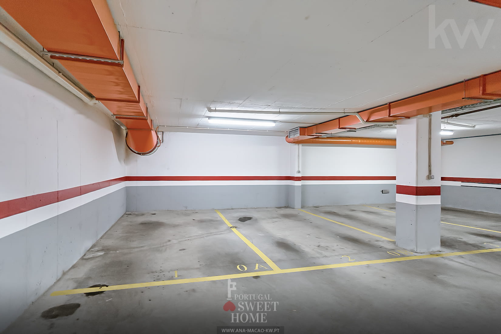1 parking space in the building's garage