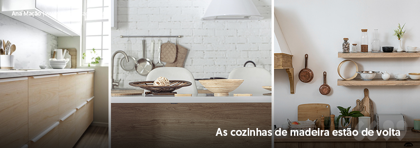 Arquitetura em 2024: Cozinhas em madeira