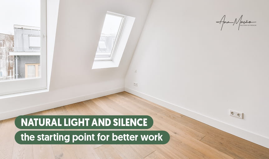 Choose a quiet room with good natural lighting