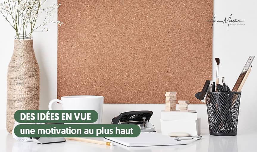 Inspire-se com um painel de ideias