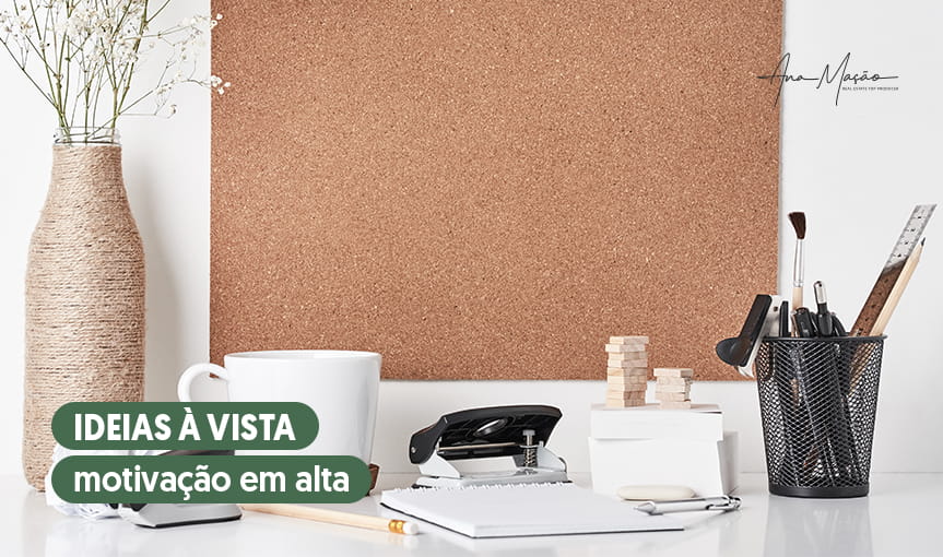 Inspire-se com um painel de ideias