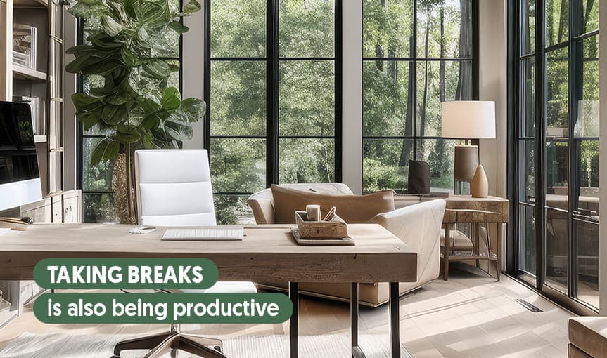 Create a small rest area