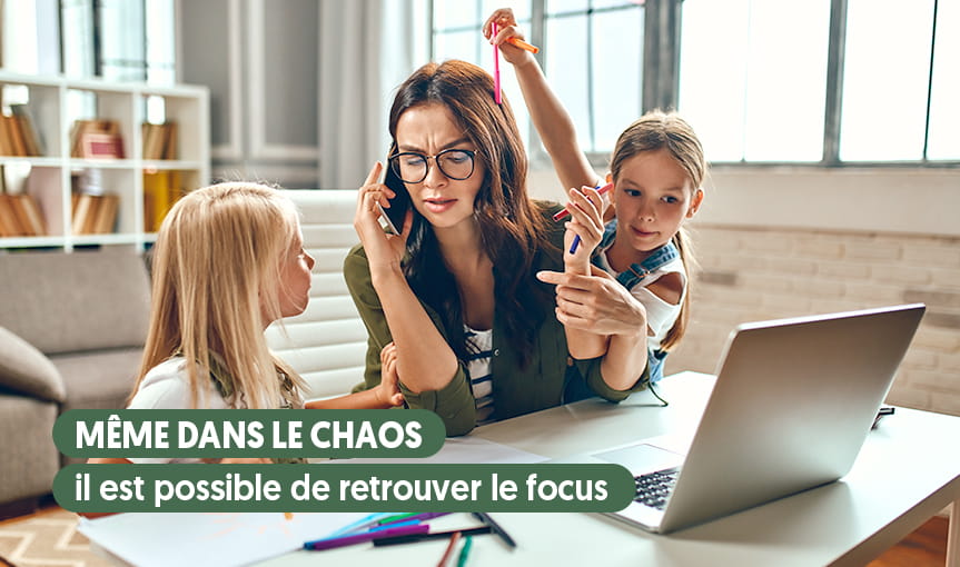 Transforme o caos num espaço produtivo