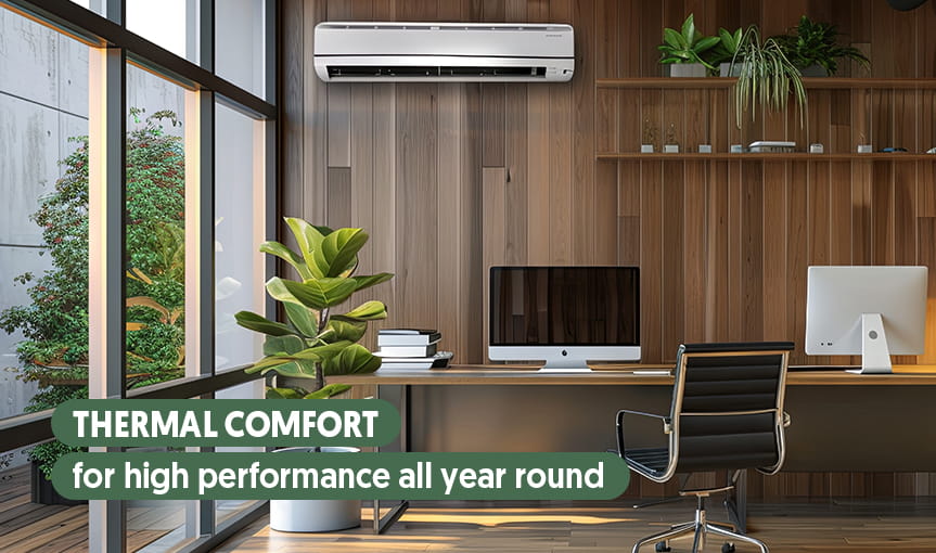 Efficient climate control for year-round comfort