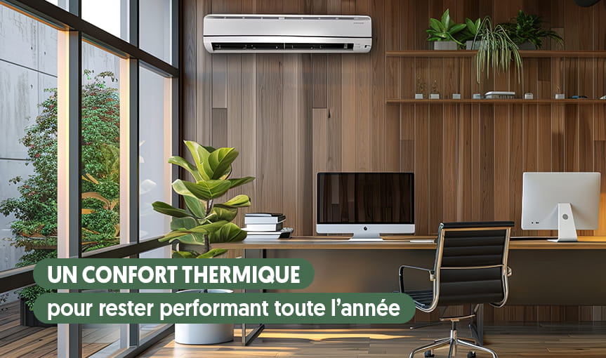 Climatização eficiente para conforto durante todo o ano