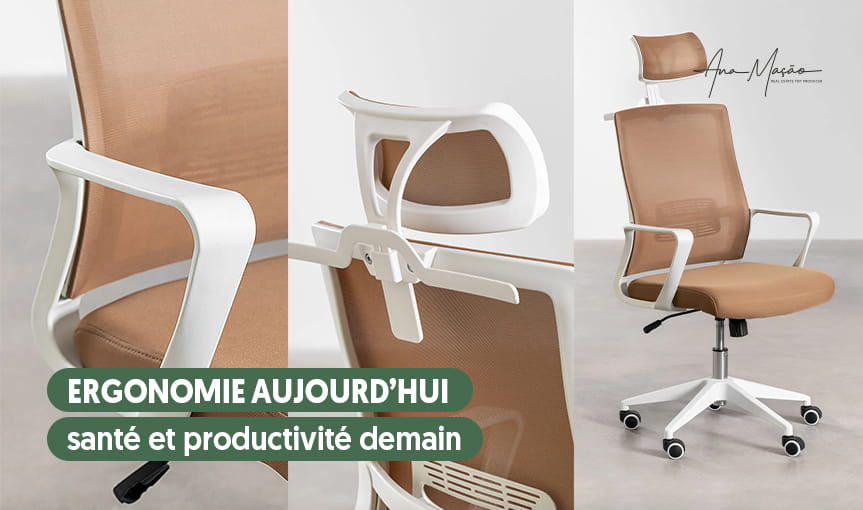 Invista em mobiliário ergonómico e confortável