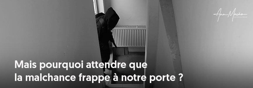Après le vol de la maison, mettez des verrous à la porte - Pourquoi attendons-nous le pire?