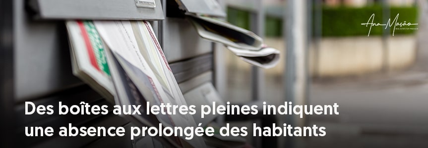 Casa Roubada, Trancas à Porta - Pontos Fracos Típicos das Habitações