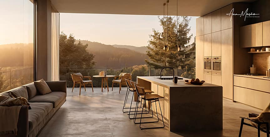 A summer house doesn't have to look like a holiday home