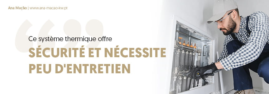 Chauffage au sol : sécurité et entretien réduit