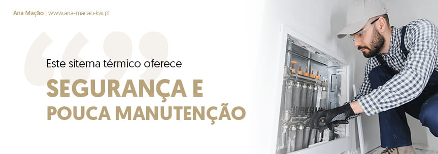 Piso radiante: Segurança e Manutenção Reduzida