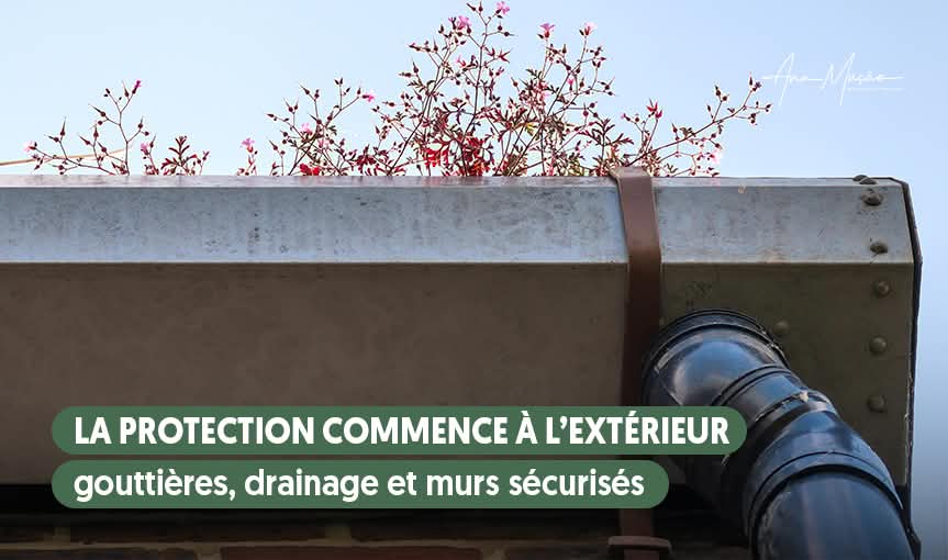 Protection Extérieure de la Maison Contre les Pluies Intenses et les Inondations