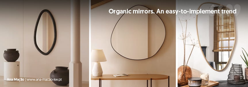 Decoration in 2024: Unique and Organically Shaped Mirrors