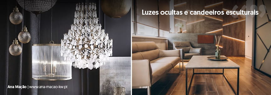 Decoração em 2024: Iluminação Suave e Candeeiros Esculturais