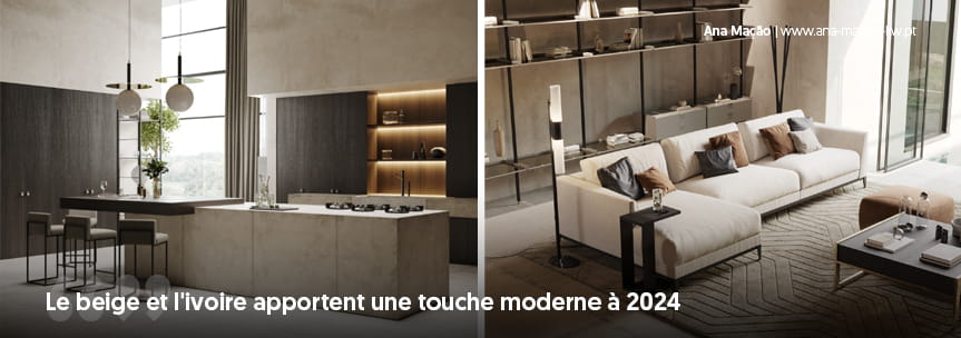 Déco en 2024 : Beige et Ivoire
