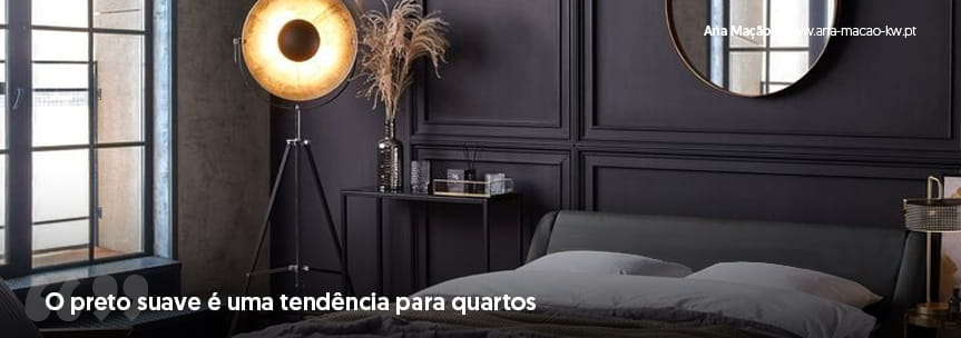 Decoração em 2024: Preto Suave