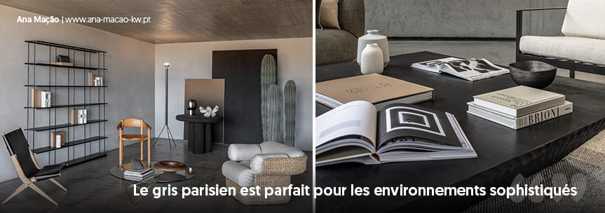 Déco en 2024 : le gris parisien