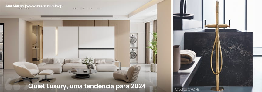 Decoração em 2024: Quiet Luxury