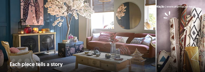 Decoração em 2024: Interiores ricos em personagens