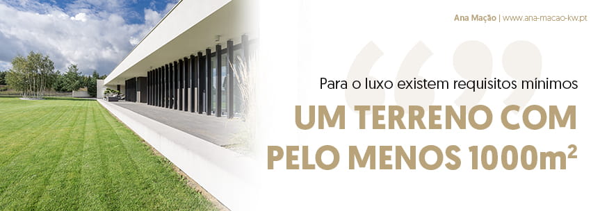 Casas de Luxo: A áreas é um luxo