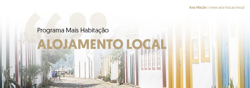 Medidas do Pacote Mais Habitação relativas ao Alojamento Local