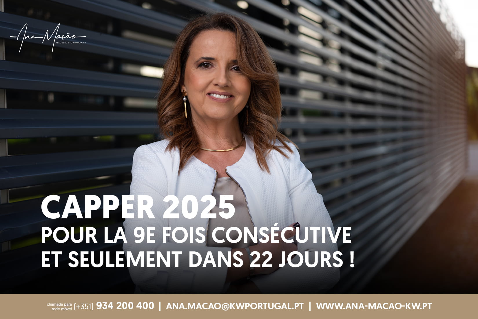 Capper a atteint 2025 pour la 9ème fois consécutive et en seulement 22 jours!