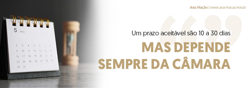 Qual é o prazo para emissão de uma Certidão de Toponímia?