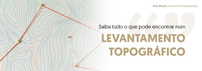 O que contém um levantamento topográfico?