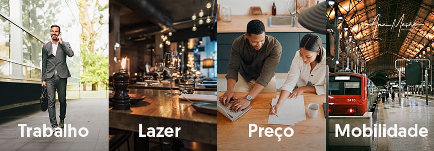 Centro ou Periferia? Fatores a Considerar na Decisão