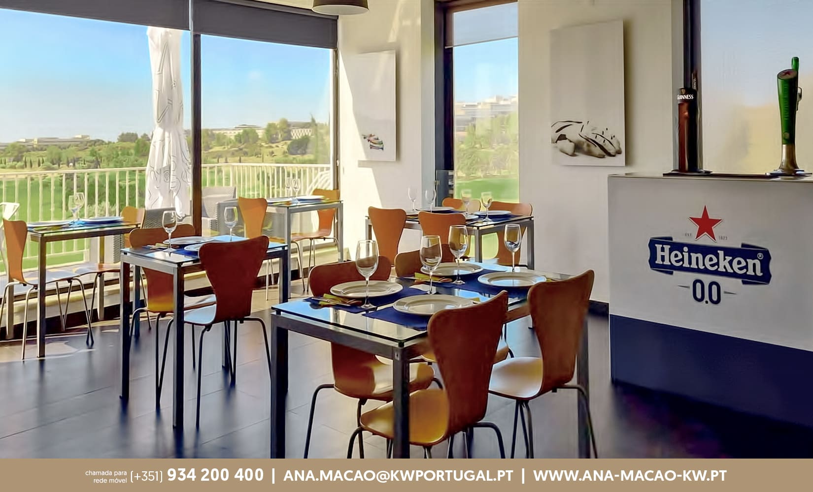 Restaurante 9&Meio Oeiras Golf Ana Mação KW