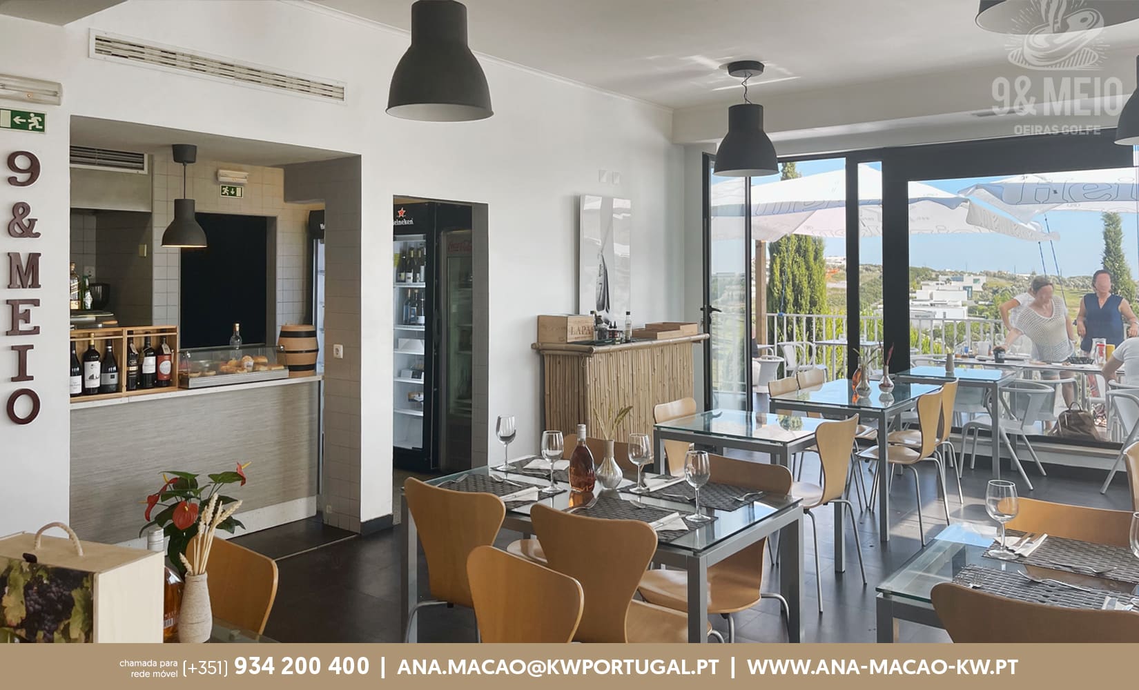 Restaurante 9&Meio Oeiras Golf Ana Mação KW