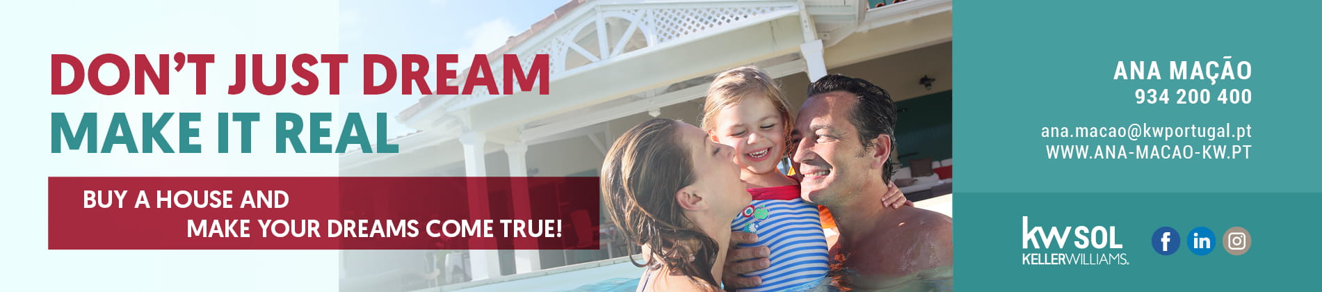 Don't just dream, buy a new home and make your dreams come true!