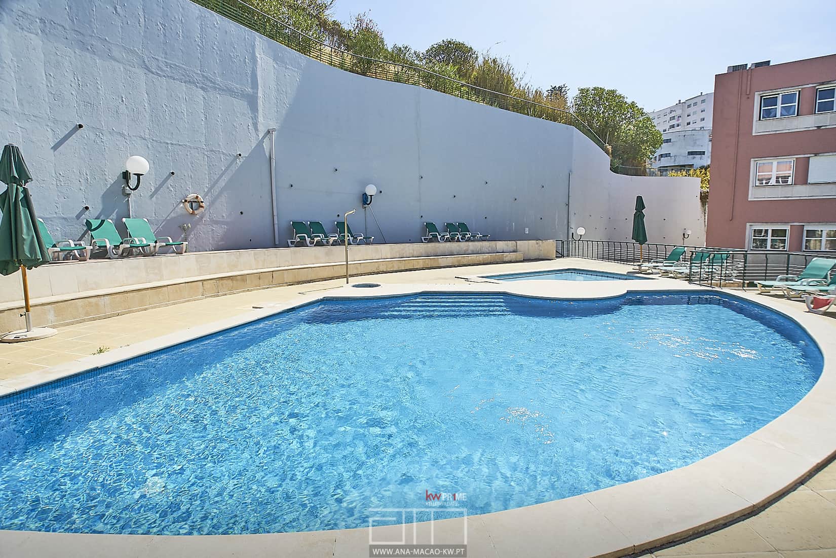Swimming pool of condominium
