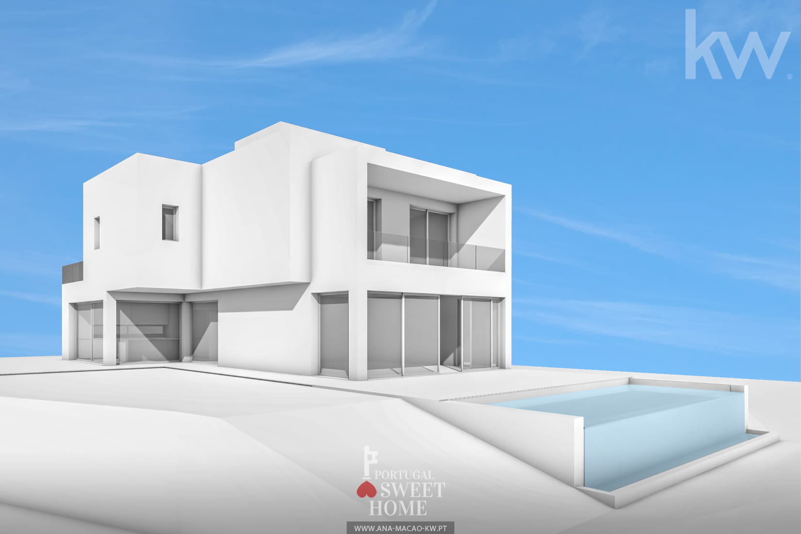 Exterior view of the house (Project)