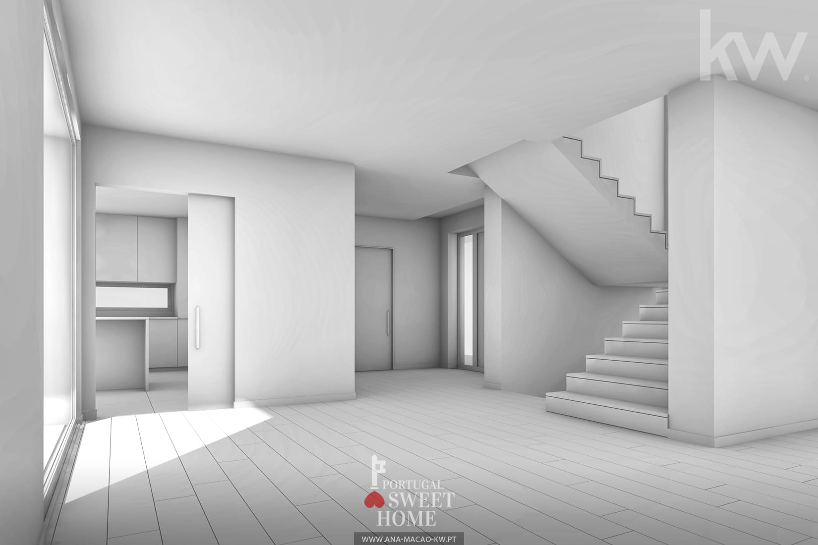 View of the Entrance Hall (Project)