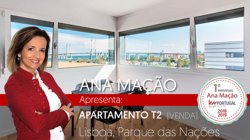 Vídeo - Parque das Nações, Apartamento T2 Remodelado, com vista Tejo