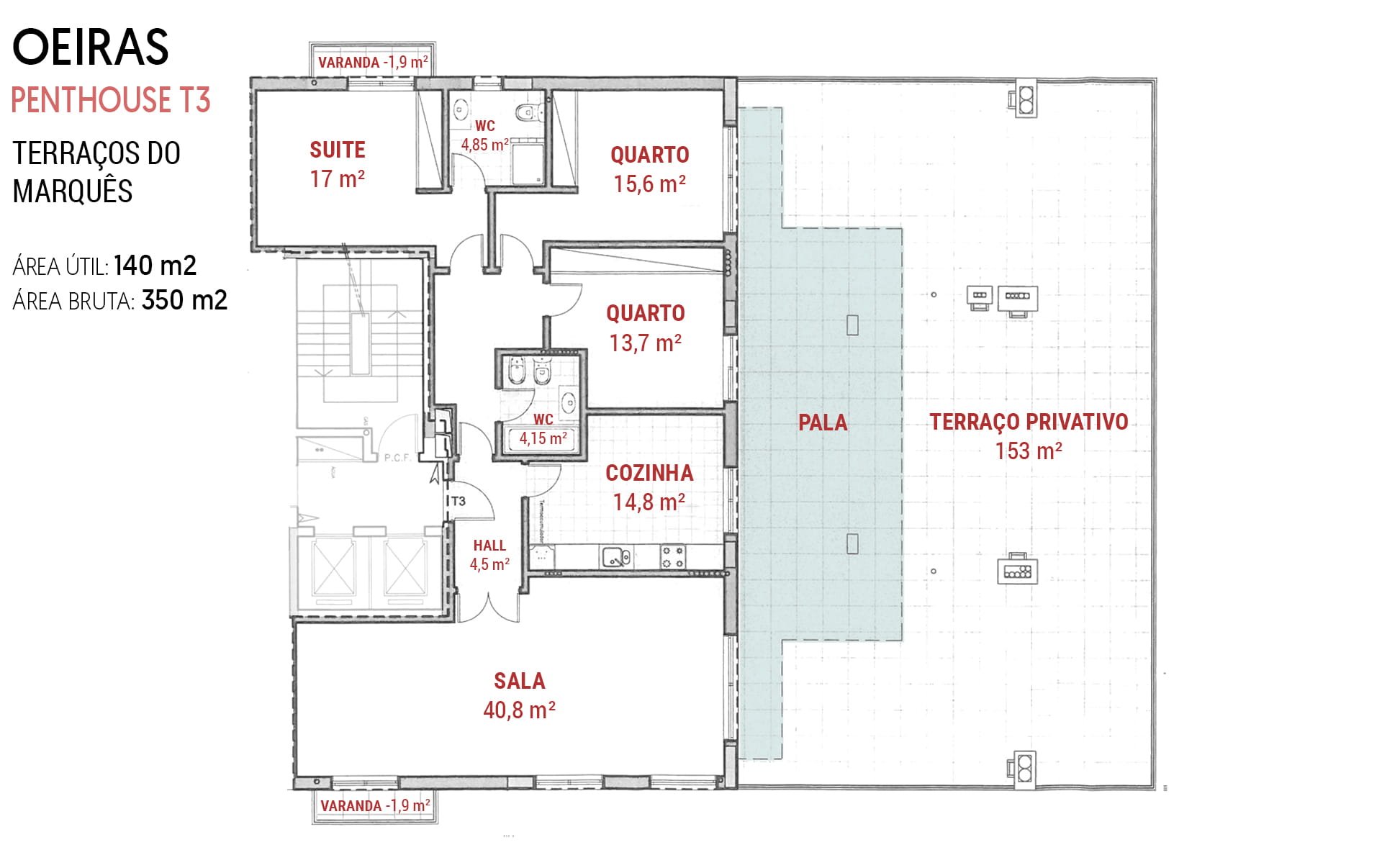 Apartment and Terrace Plan