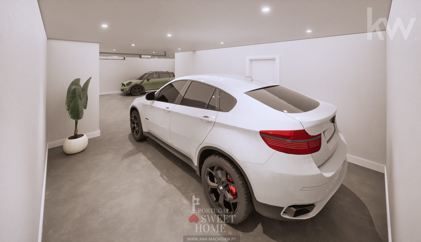 Garage pour 2 véhicules (65,5 m2)