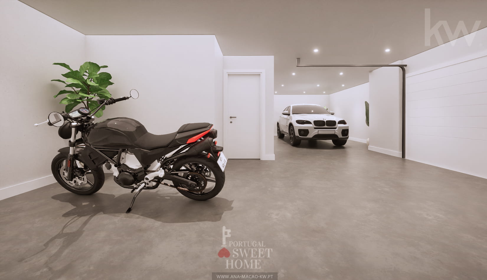 Garage pour 2 véhicules (65,5 m2)