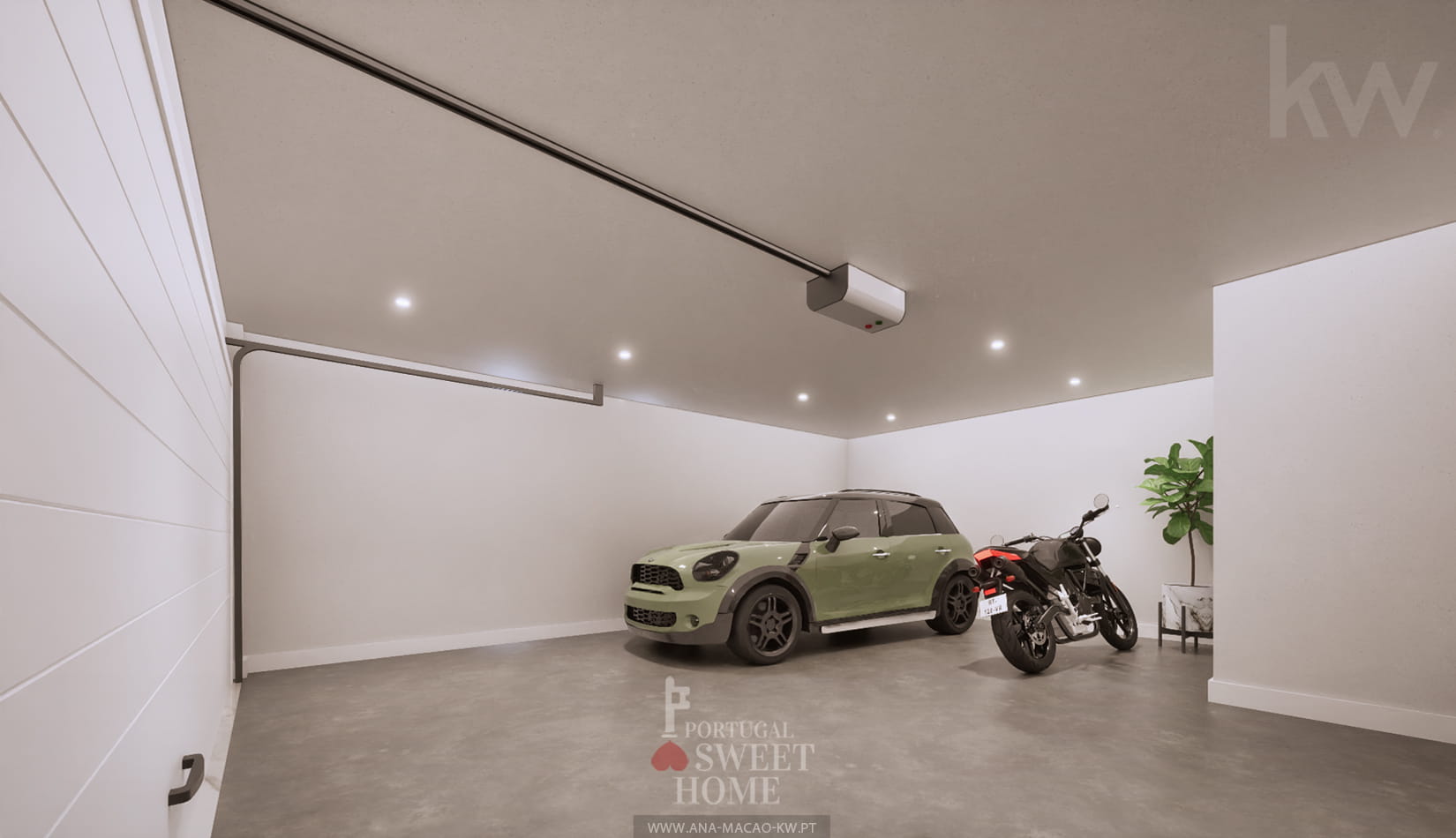 Garagem para 2 viaturas (65,5 m2)
