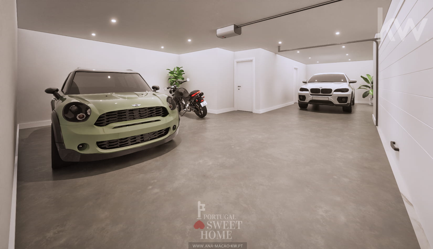 Garage for 2 vehicles (65.5 m2)