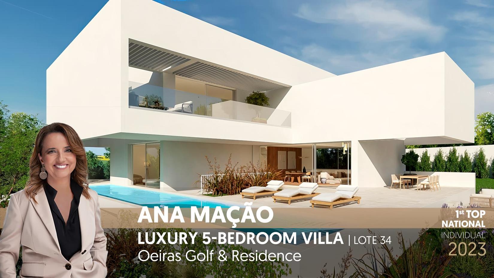 Luxury Villa with 5 bedrooms, located in Oeiras Golf & Residence