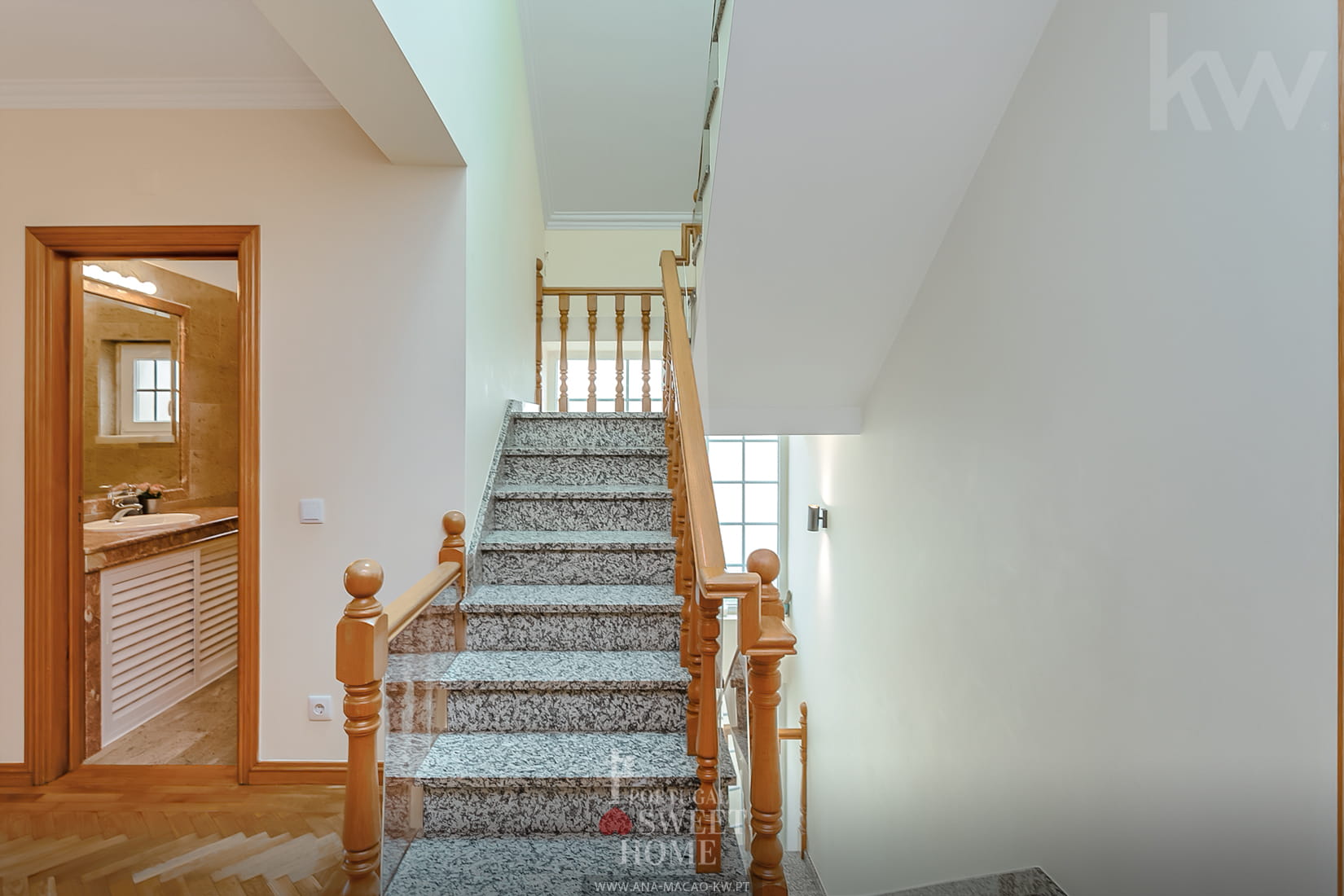 Attic access stairs
