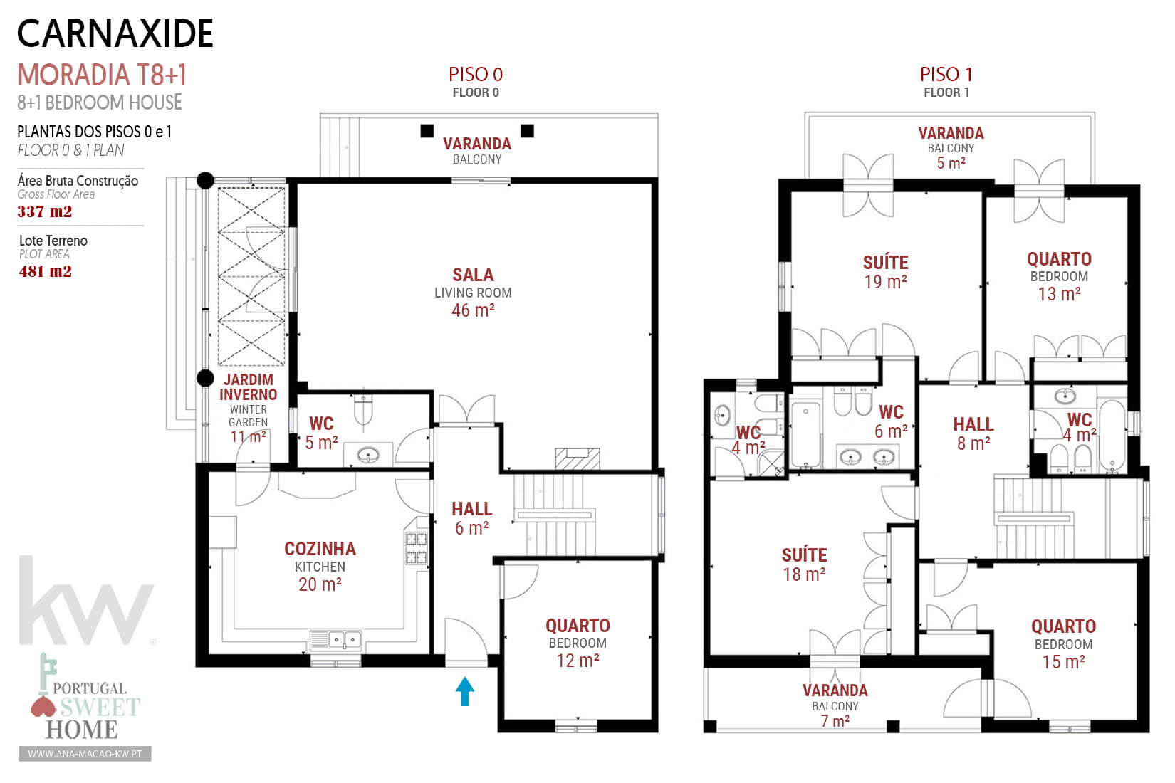Floor Plans 0 and 1