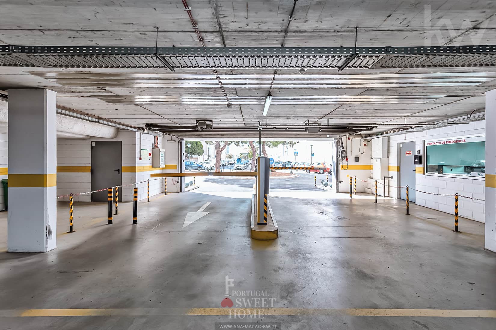 Entrada e saída da Garagem