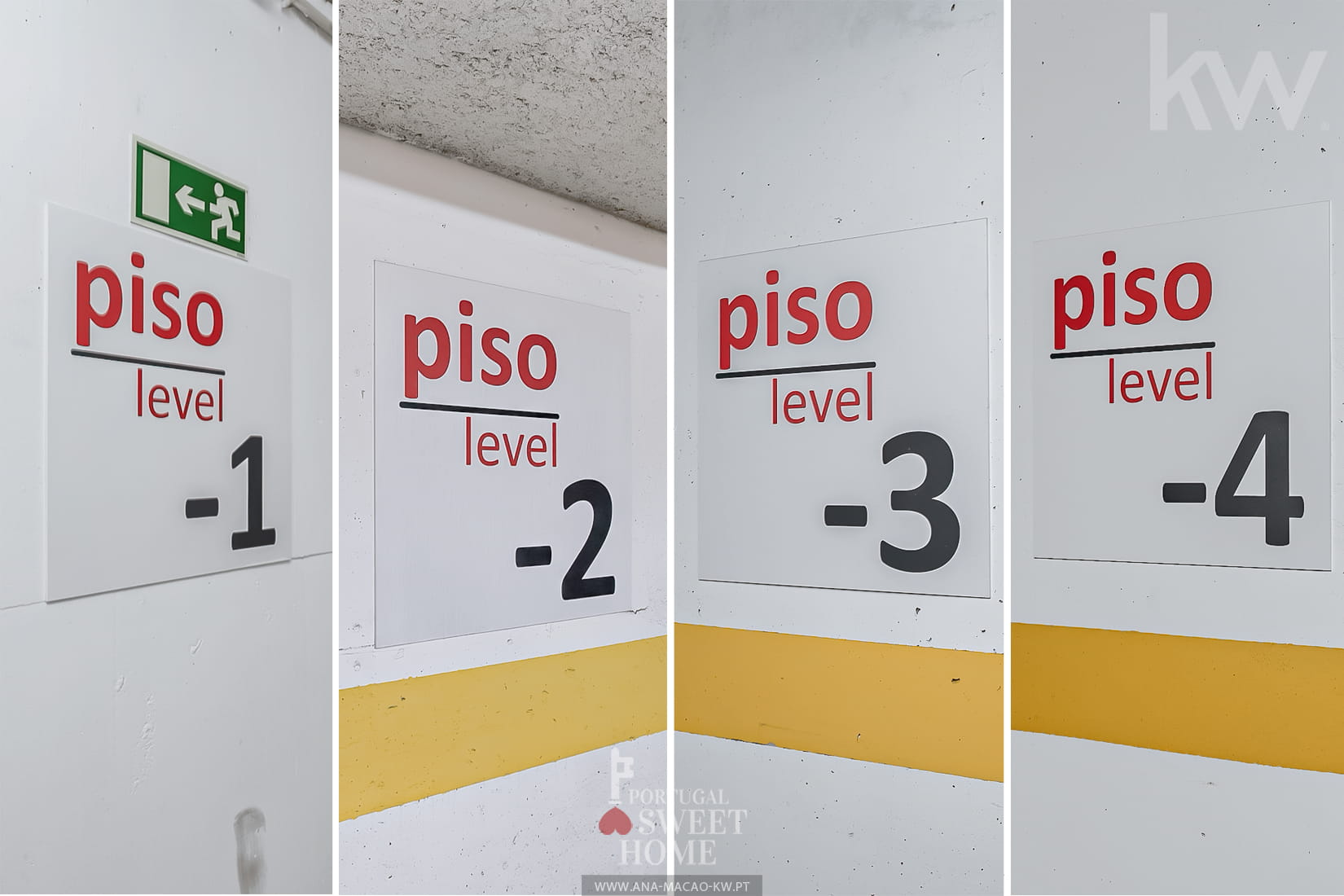 4 pisos no total