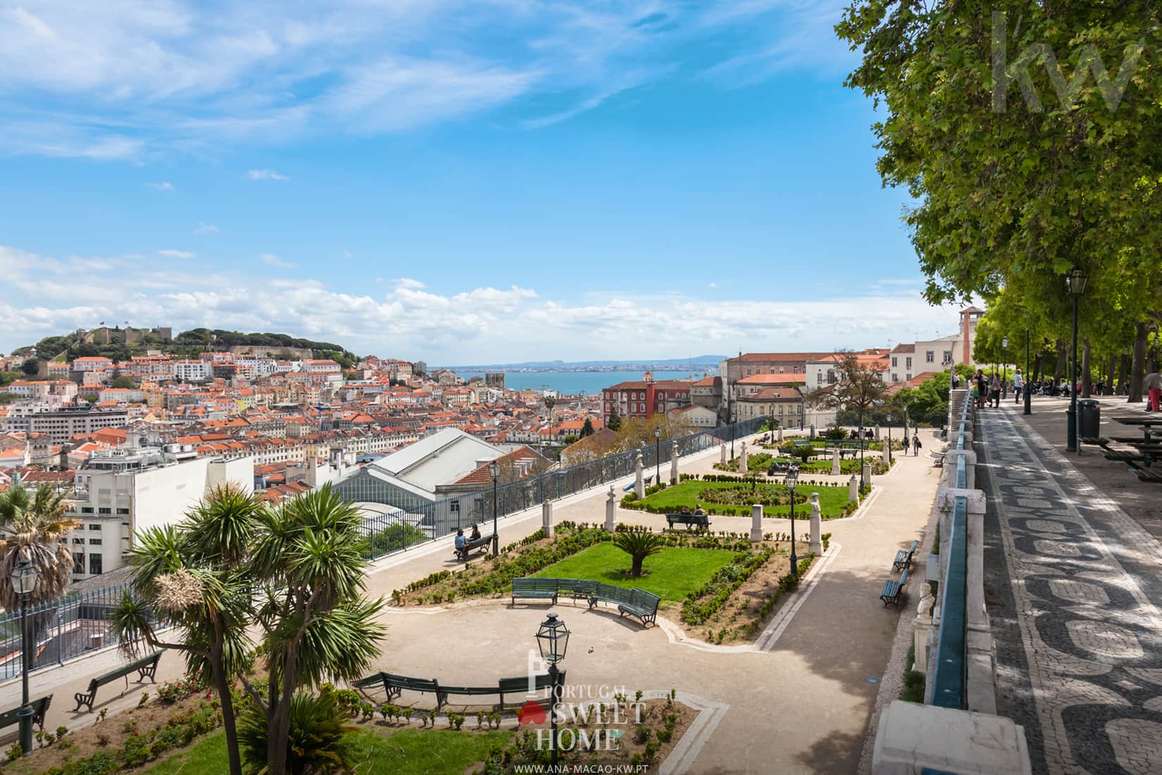 Point de vue de Saint-Pierre d'Alcantara