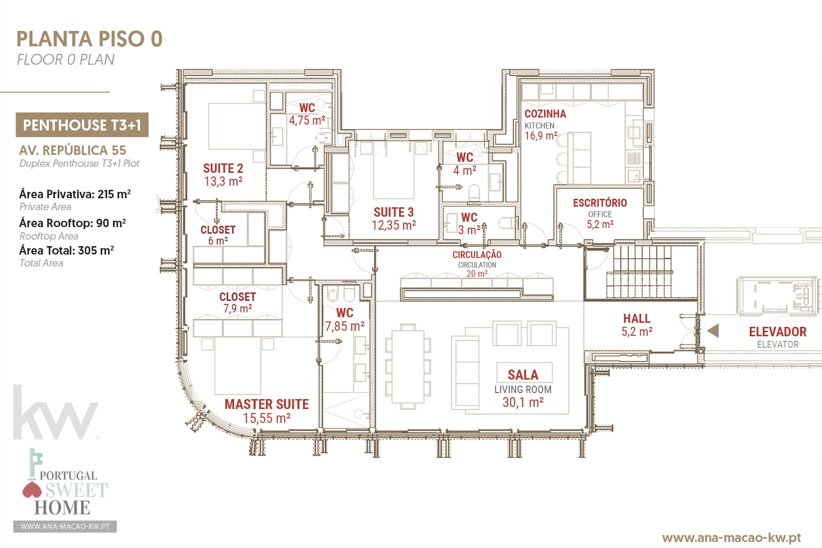 Apartment Plan (192 m2)
