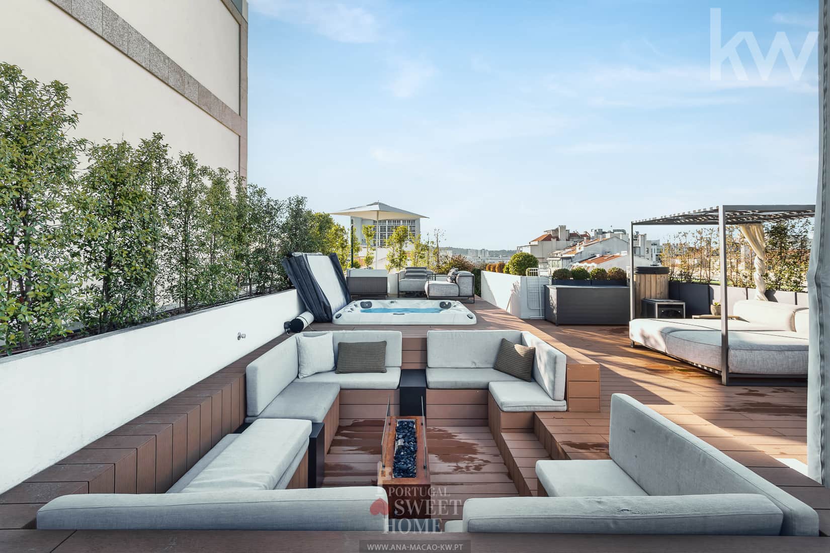 General view from the rooftop.